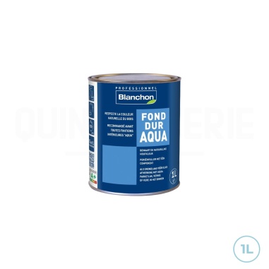🌟 Blanchon Aqua fond dur incolore 1L : Préparation et protection du bois intérieur