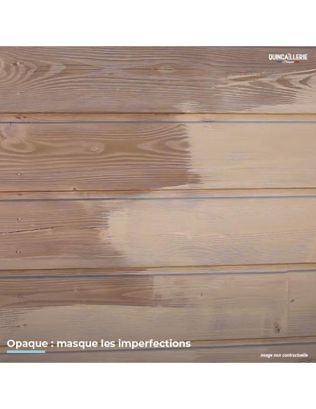 Opaque : masque les imperfections
