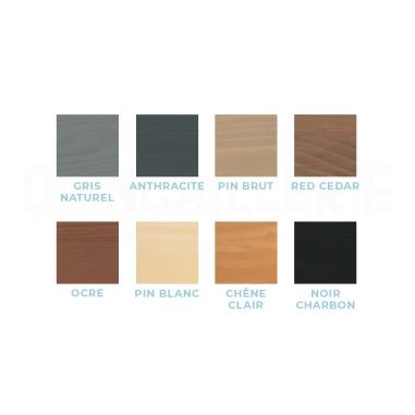 Nuancier Huile Opaque Bardage Blanchon