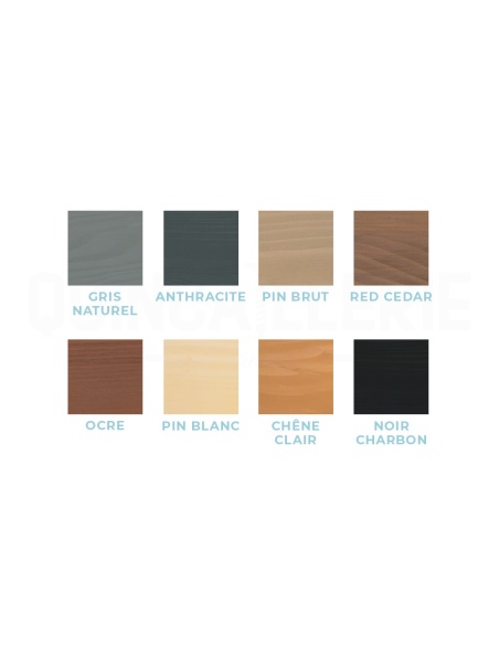 Nuancier Huile Opaque Bardage Blanchon