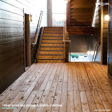 Idéal pour les zones à trafic intense - SVP AQUA - Vitrificateur parquet bi-composant Blanchon 10L satiné