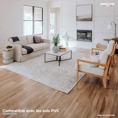 Compatible avec les sols PVC