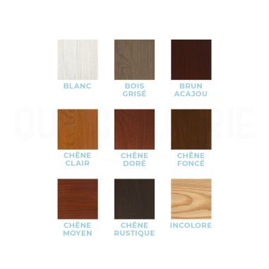 Nuancier lasure TechWood Blanchon