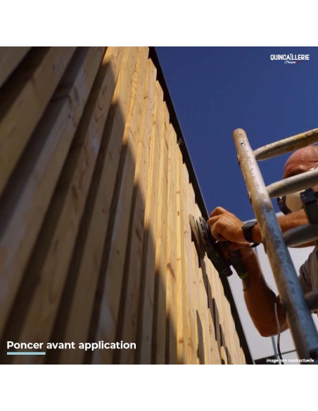 Poncer avant application
