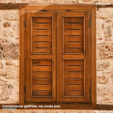 Consistance gélifiée, ne coule pas