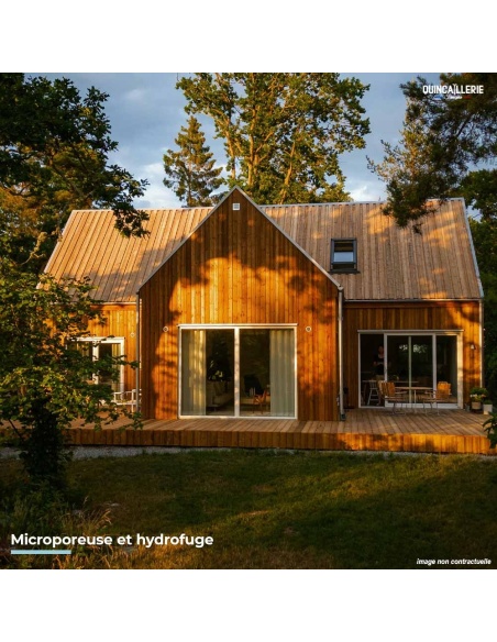 Microporeuse et hydrofuge