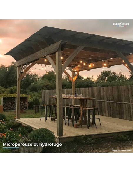 Microporeuse et hydrofuge