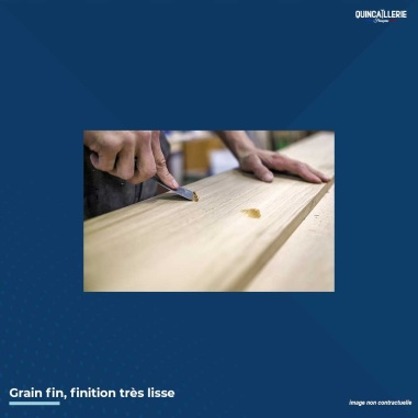 Grain fin, finition trĂšs lisse