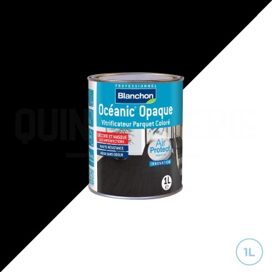 Blanchon Oceanic noir opaque - Vitrificateur 1L