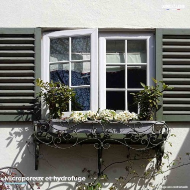 Microporeux et hydrofuge