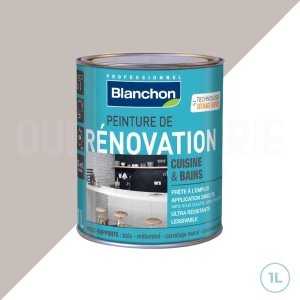 Blanchon peinture de rénovation gris lin 1L (Cuisine & bains)