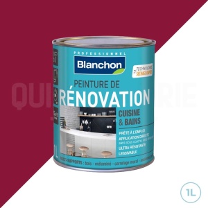 Blanchon peinture de restauration cuisine &bains / Rouge andalou 1L