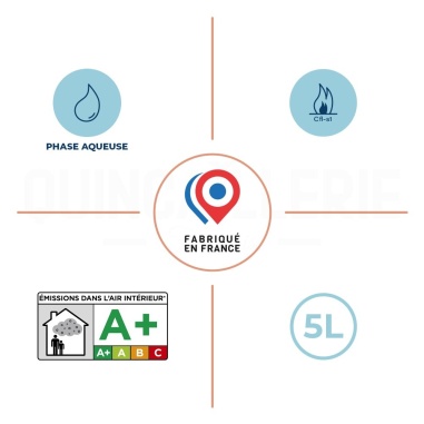 Blanchon vitrificateur Athen cire natuelle 5L