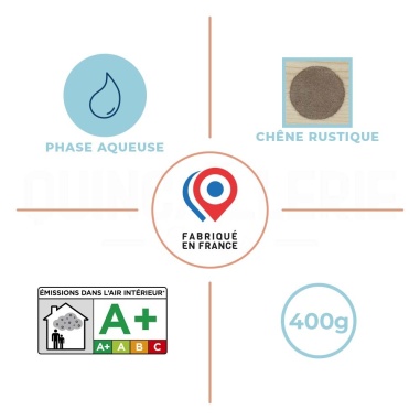 Caractéristiques du Blanchon mastic bois tube - Chêne rustique - 400g