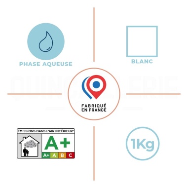 Caractéristiques de Pâte à rénover multi-matériaux 1kg - Blanchon