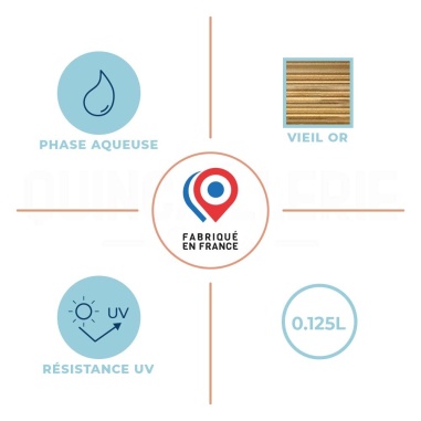 Caractéristiques de Blanchon dorure extérieure intérieure 0,125L - Vieil Or