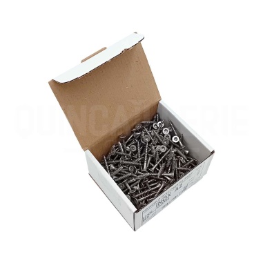 Boîte - Vis bois aggloméré - Inox A2 4X35 - Boîte 200