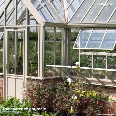 Photo illustrative - Verre de serre horticole 610x610 - 4mm - Transparence optimale