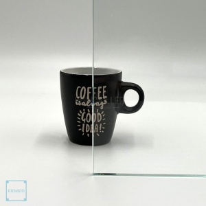 Verre de serre en verre trempé 610x610 - 4mm 2