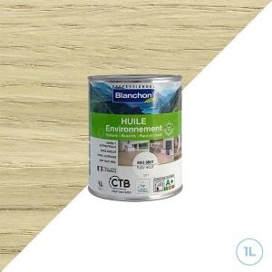 Huile bois brut de protection biosourcée - Blanchon 1L
