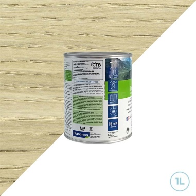 Huile bois brut de protection biosourcée - Blanchon 1L