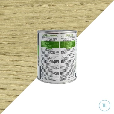 Huile de protection pour bois naturel 1L - Blanchon, biosourcée et écologique