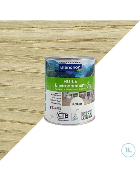 Blanchon biosourcée huile - Ultra mat 1L