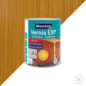 Blanchon vernis EXP satiné chêne clair 1L
