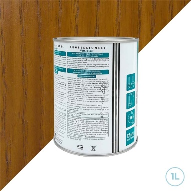 Vernis Blanchon EXP satiné chêne moyen 1L - Bois extérieur et intérieur