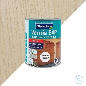 Vernis EXP Blanchon 1L - Incolore brillant - Boiseries et menuiseries