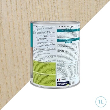 Vernis EXP Blanchon 1L - Incolore brillant - Boiseries et menuiseries