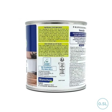 Vernis Blanchon gel bio incolore 0,5L