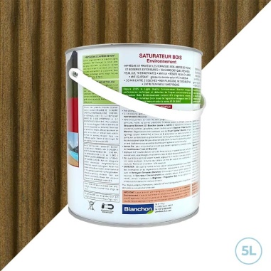 Saturateur bois biosourcé naturel environnement - Blanchon 5L