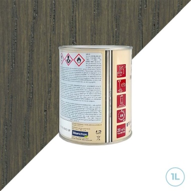 Huile protection parquet Blanchon gris anthracite - 1L