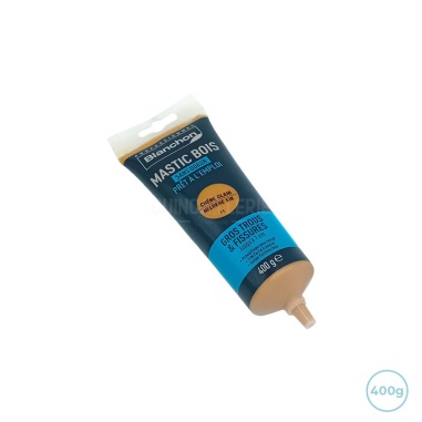 Mastic chêne clair bois - Tube 400g - Blanchon