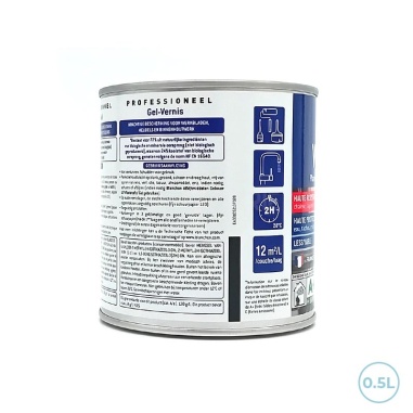 Vernis incolore mat gel biosourcé - Blanchon 0,5L