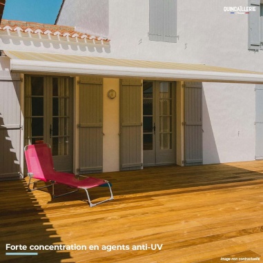 Forte concentration en agents anti-UV