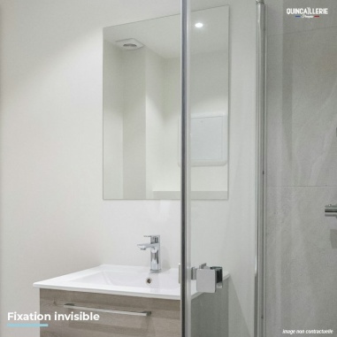 Image illustrative non contractuelle fixation invisible