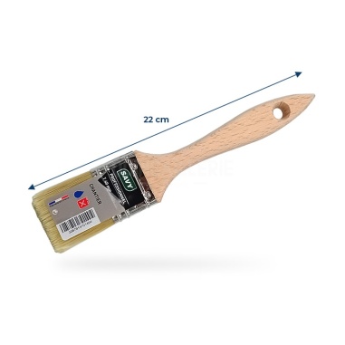 Pinceau plat FSC pour chantier - T40 - Dimensions 22 centimètre