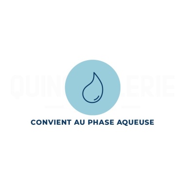 Convient au phase aqueuse