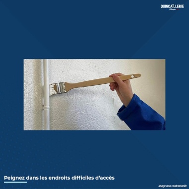 Image illustrative peignez dans les endroits difficiles d'accès