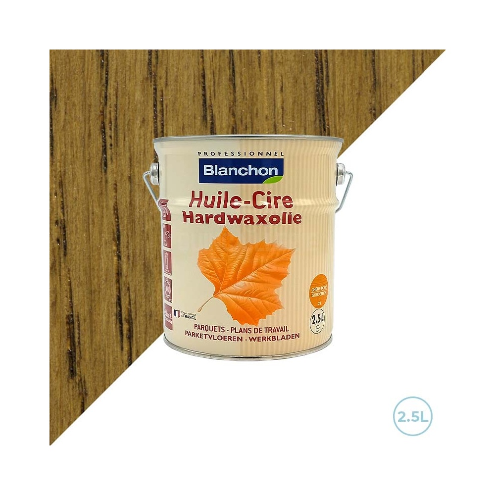 Cire Du Vieux - Finition Naturelle 2,5 L, Mélange Savon Et Cire D'abeille, Pour Murs Et Sols