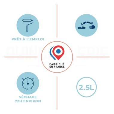 Caractéristiques du Dégriseur préparateur bois extérieurs 2,5L Blanchon