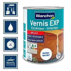 Vernis Blanchon EXP 1L - Invisible bois brut 2