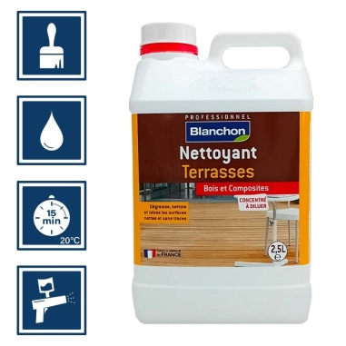 Pictos : application spalter; séchage 15min; utilisation pistolet; nettoyage ustensiles à l'eau