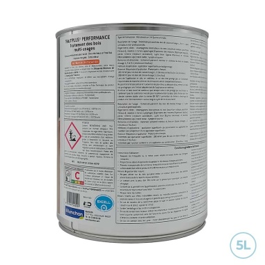 Traitement trait'plus performance pour boiseries 5L Blanchon