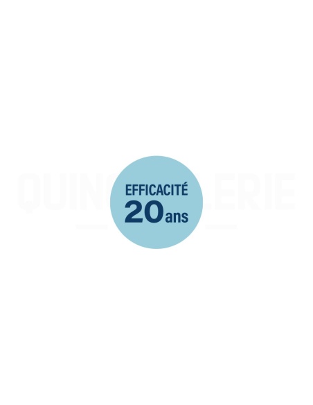 Efficacité 20 ans