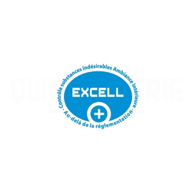 Label EXCELL + Contrôle substances indésirables Ambiance Intérieure / Au-delà de la réglementation