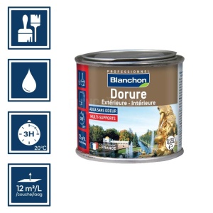 Blanchon dorure extérieure intérieure 0,125L - Vieil Or 2