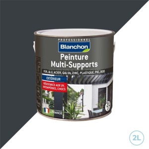 Peinture Blanchon multiples supports ral 7016 gris anthracite 2L